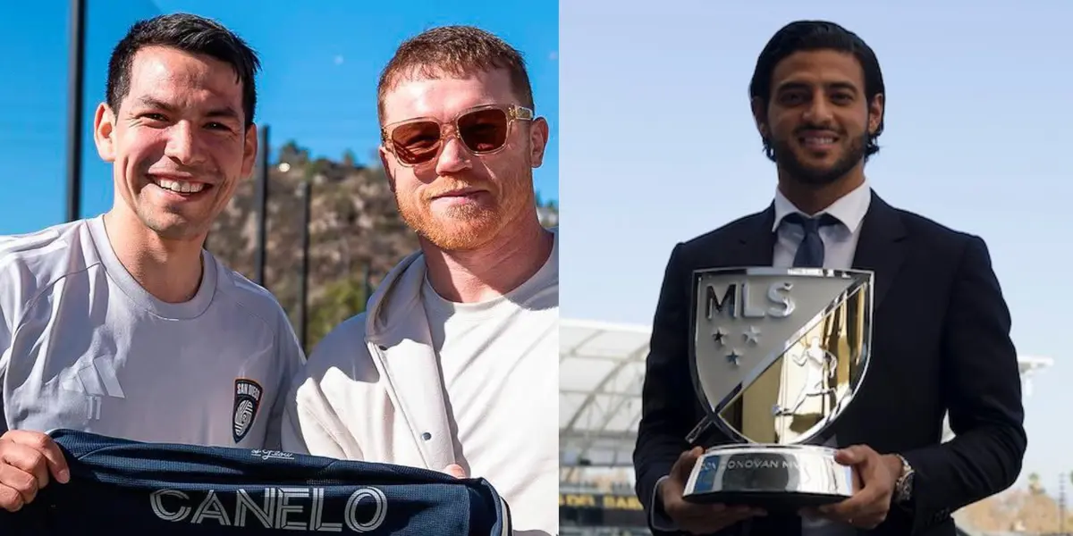 Hirving Lozano y Carlos Vela/ Foto ESPN.