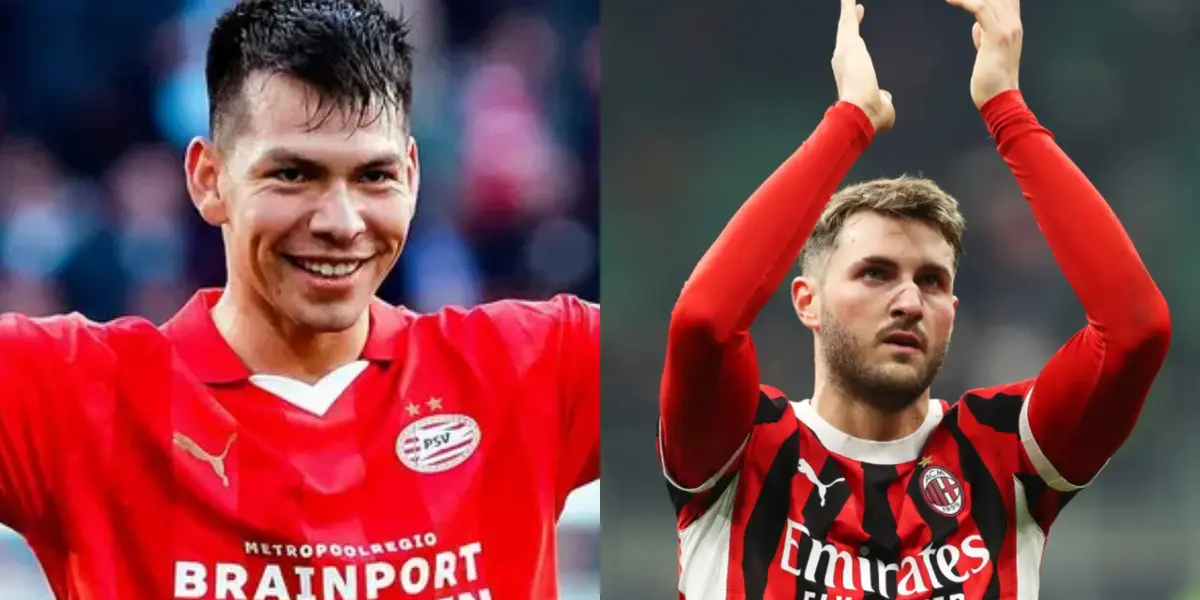 Hirving Lozano y Santiago Giménez / Foto: Infobae