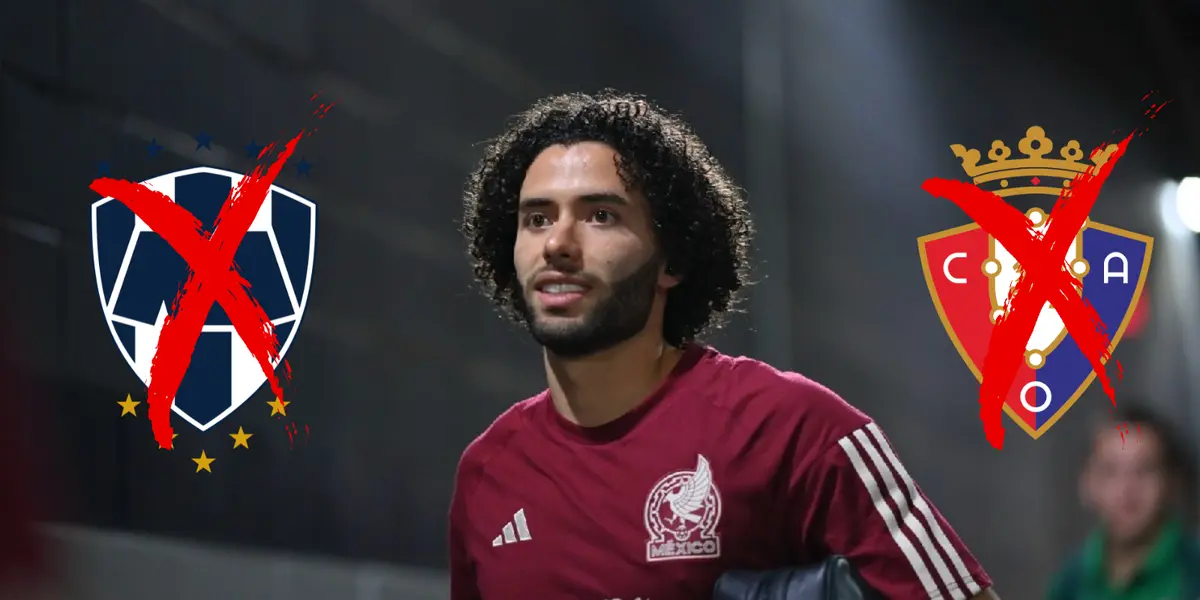 Huerta en partido con México. Foto: Bolavip