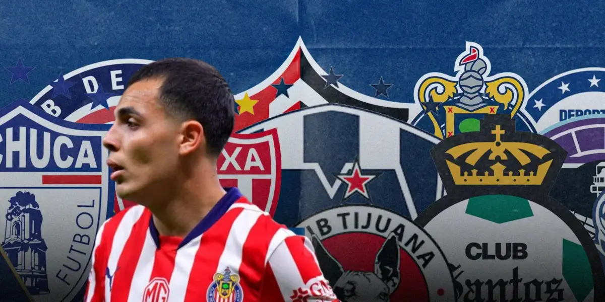 Hugo Camberos junto a clubes de la Liga MX / FOTO MSN
