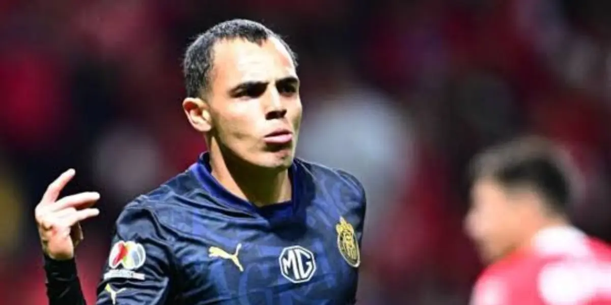 Hugo Camberso festejando su gol ante Toluca / FOTO ESTADIO DEPORTS