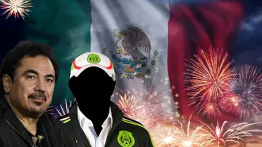 Hugo Sánchez junto a entrenador incógnito del Tri / FOTO X