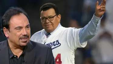 Hugo Sánchez junto a Fernando Valenzuela / FOTO YOUTUBE
