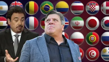 Hugo Sánchez junto a Miguel Herrera / FOTO EL UNIVERSAL