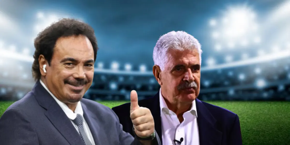 Hugo Sánchez junto a Veljko Paunovic / FOTO SPORTING NEWS