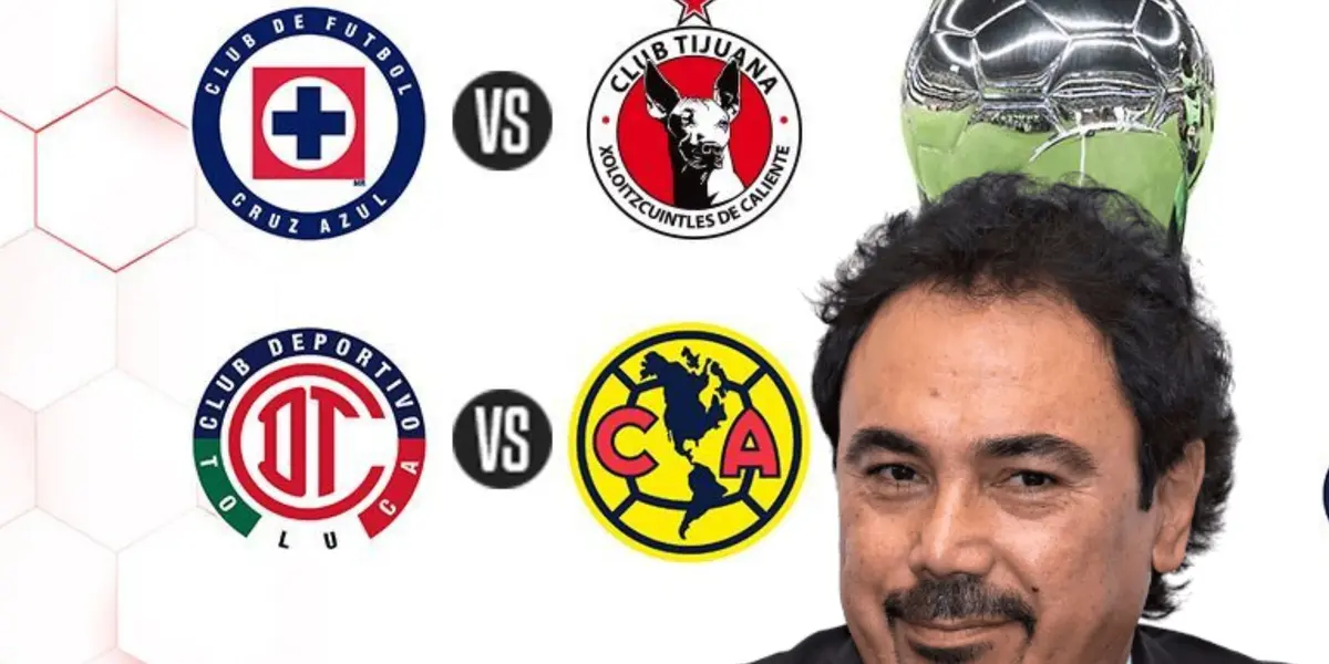 Hugo Sánchez y equipos de la Liga MX/ Foto ESPN Deportes.