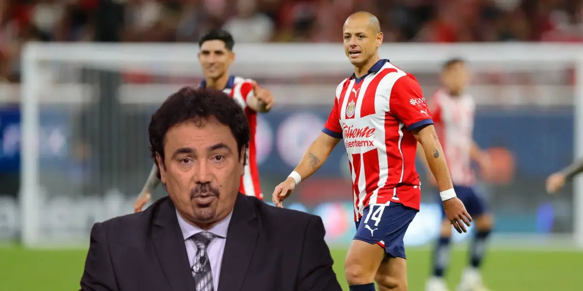 Hugo Sánchez y Javier Hernández/Foto López Dóriga Digital.