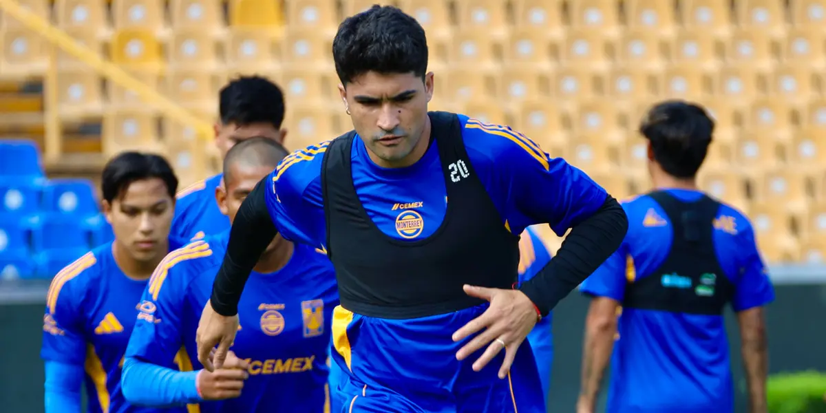 Ibáñez en entreno. Foto: Tigres