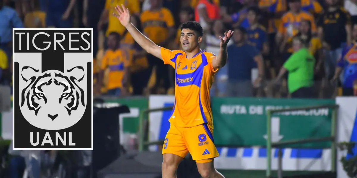 Ibáñez en partido con Tigres. Foto: Fútbol Total