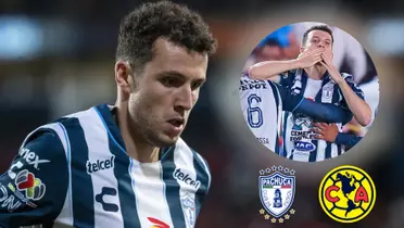 Idrissi durante el duelo de Pachuca ante Necaxa / Foto: Diario Marca