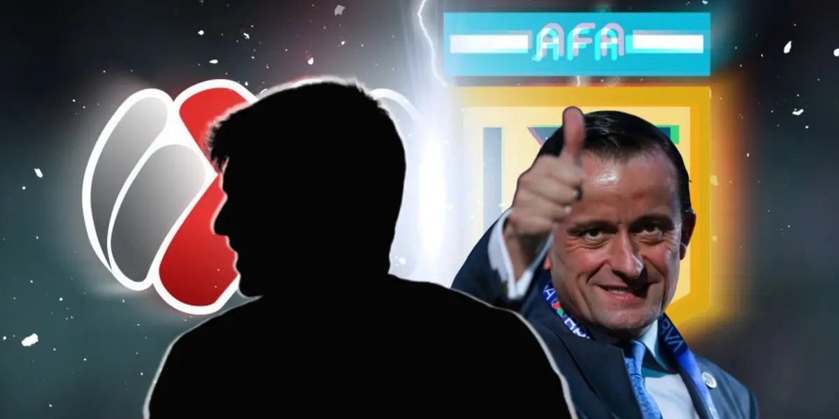 Ignacio Pussetto en forma de silueta y Mikel Arriola/Foto ESPN.