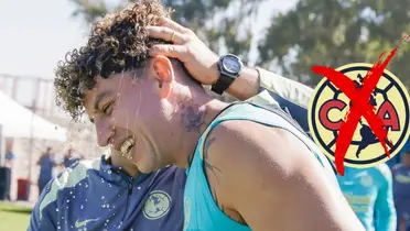 Igor en celebración. Foto: Club América