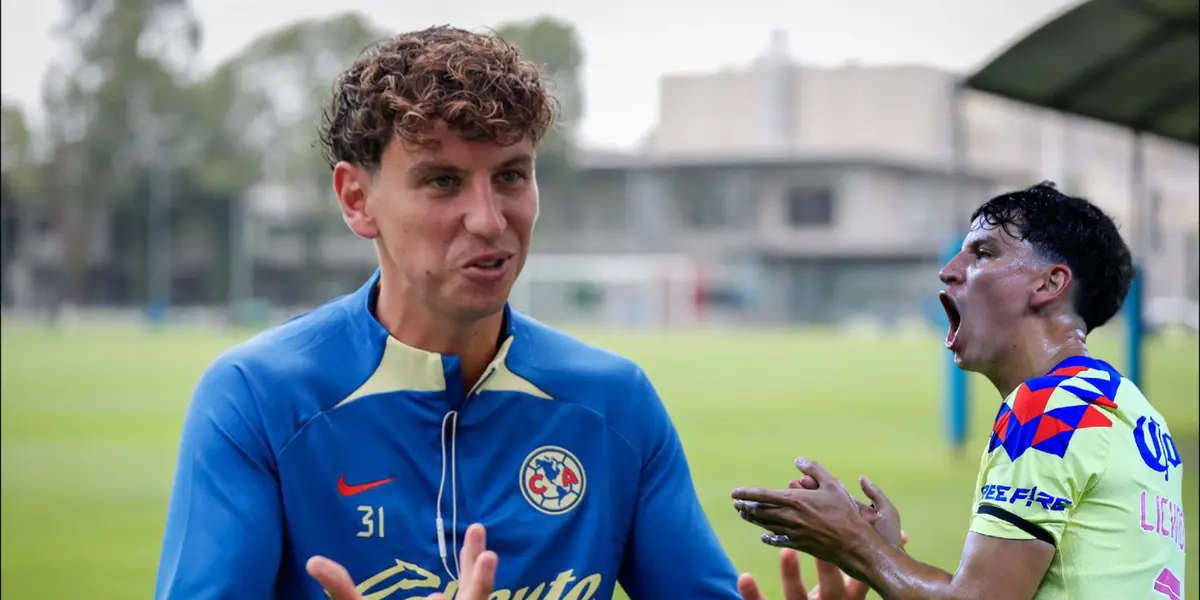 Igor Lichnovsky en Coapa dando una entrevista. Foto: El UNIVERSAL