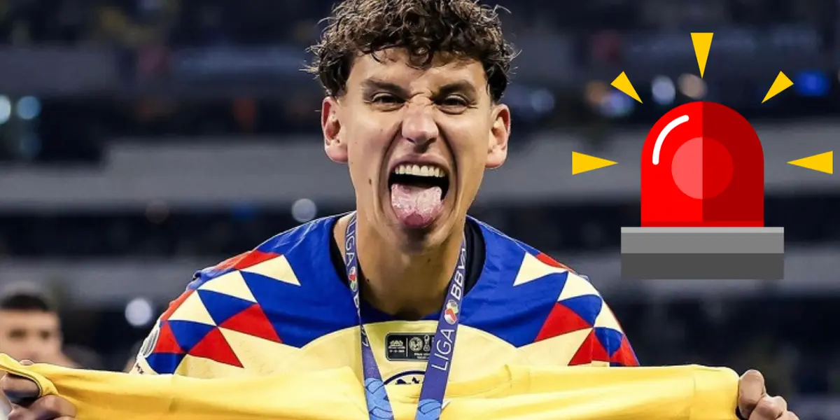 Igor Lichnovsy festejando título #14 del América. Foto: Chilevisión.