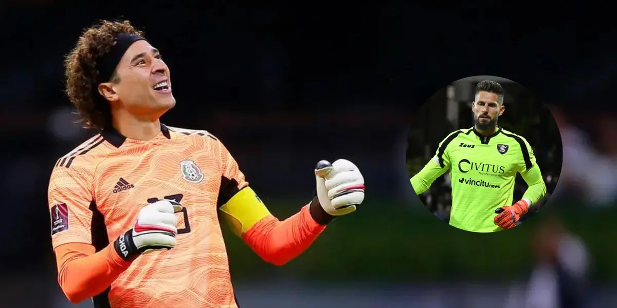 IMAGEN | No jugó, pero la jugada que alegrará a Ochoa, oso del portero de Salernitana