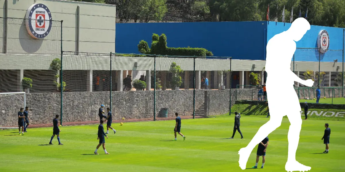 Instalación de Cruz Azul por dentro. Foto: Milenio