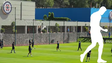 Instalación de Cruz Azul por dentro. Foto: Milenio