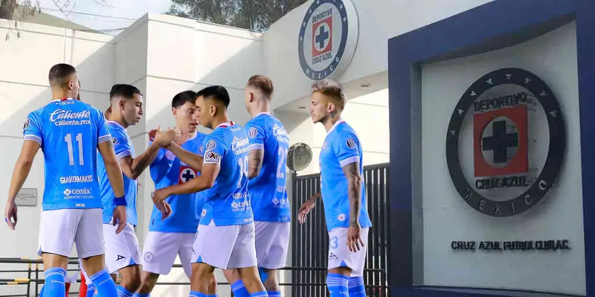 Instalaciones de Cruz Azul de fondo. Foto: Fútbol Total