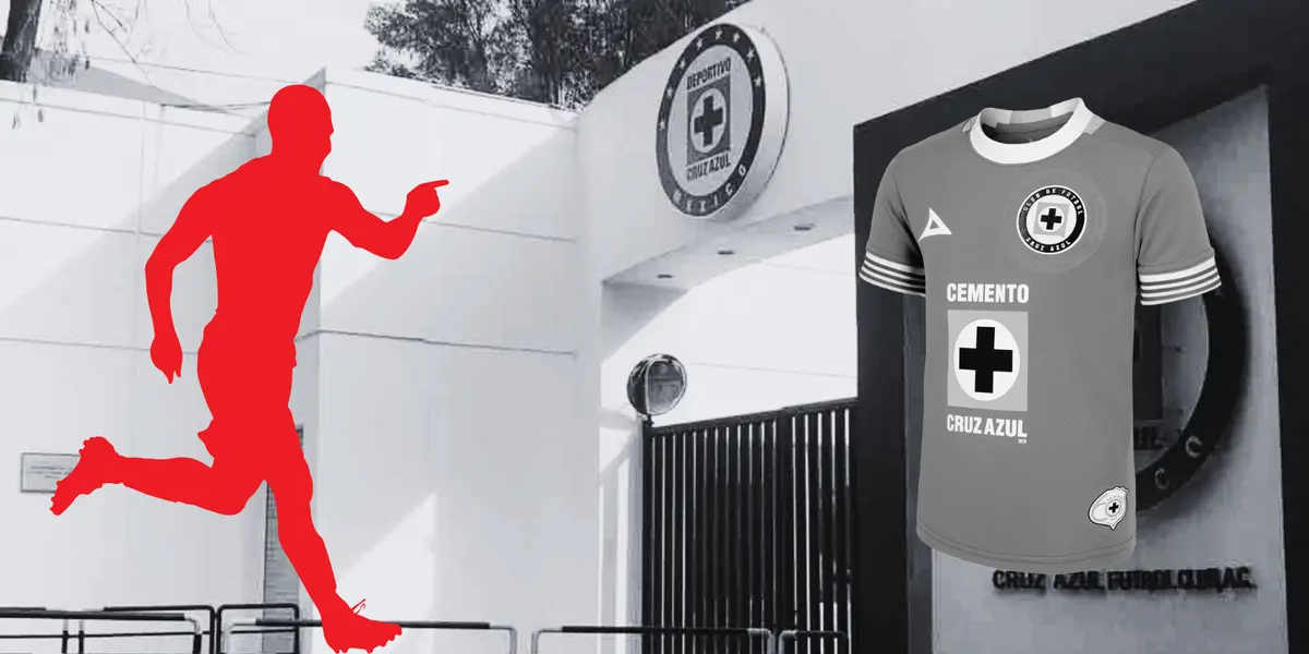 Instalaciones de Cruz Azul de fondo. Foto; Fútbol Total