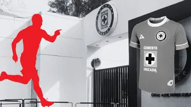 Instalaciones de Cruz Azul de fondo. Foto; Fútbol Total