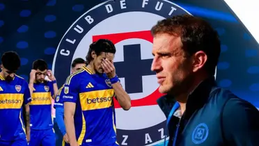 Iván Alonso junto a futbolistas de Boca Juniors / FOTO DEBATE