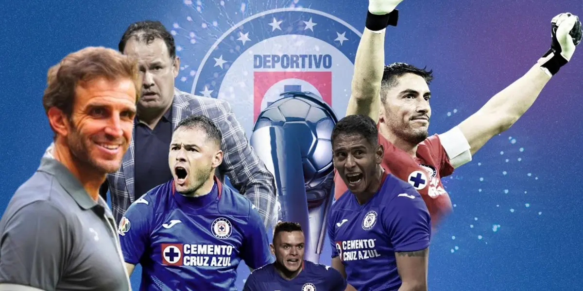 Iván Alonso junto al Cruz Azul campeón de Juan Reynoso / FOTO IMAGO7