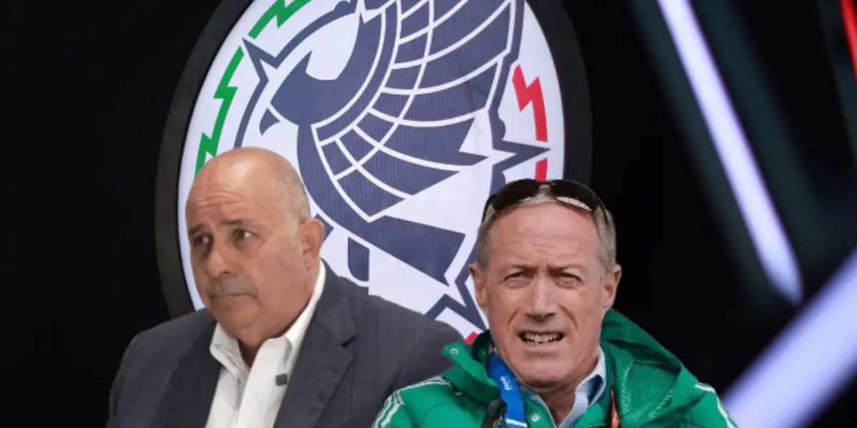 Ivar Sisniega y Juan Carlos Rodríguez serios/Foto TV Azteca.