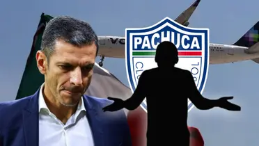 Jaime Lozano cabizbajo y silueta de hombre con hombros arriba/Foto Expansión.