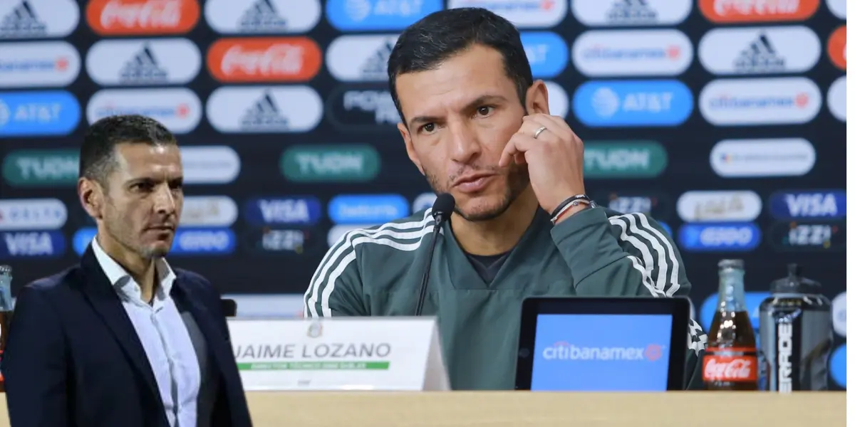 Jaime Lozano en confe de prensa con México. Foto: The Dallas Morning