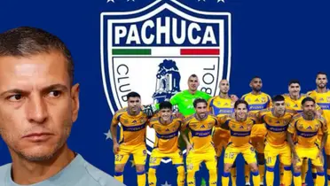 Jaime Lozano junto a futbolistas de Tigres / FOTO POSTA DEPORTES