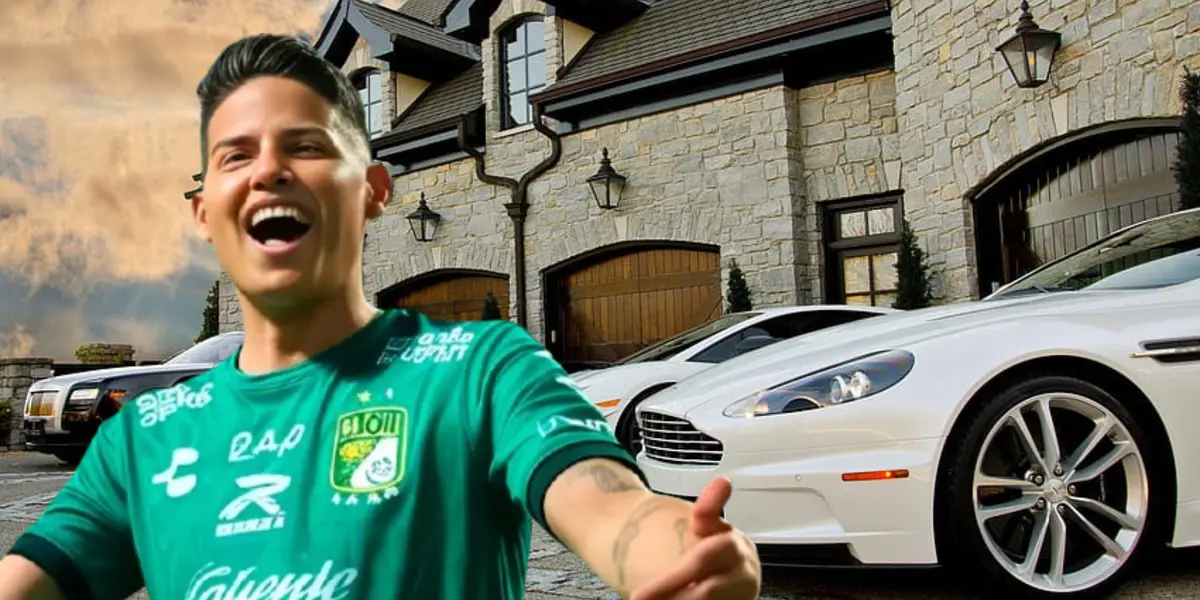 James Rodríguez con el jersey del Club León / FOTO MEDIOTIEMPO