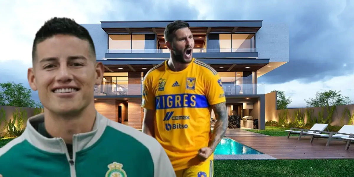 James Rodríguez junto a André Pierre Gignac / FOTO FUTBOLRED