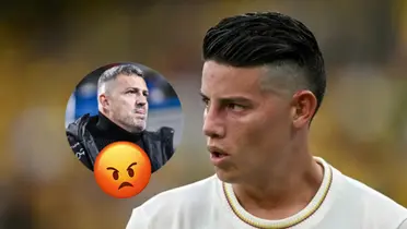 James Rodríguez y Óscar García/ Foto Antena 2.