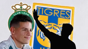 James Rodríguez y silueta de Jair Díaz/Foto Innova Sport.