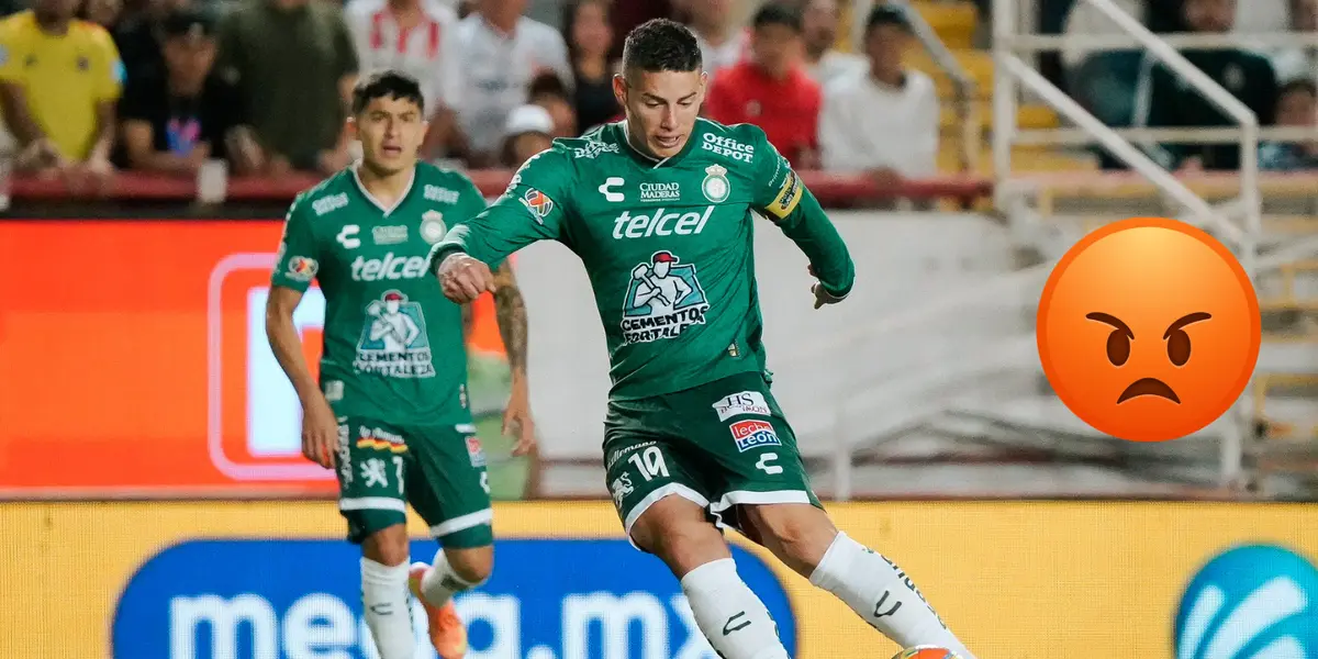 James vs Necaxa. Foto: Club León