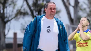 Jardine en viaje a partido. Foto: Club América