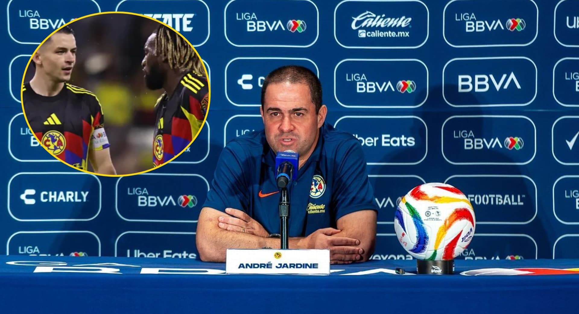 Jardine habló sobre dos de las ausencias que tendrá el club para lo que resta del Clausura 2026