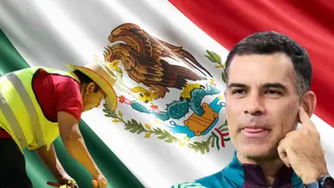 Jardinero junto a Rafa Márquez / FOTO EL QUINTO PARTIDO