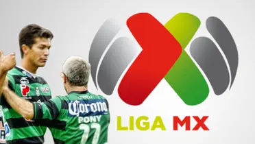 Jared Borgetti junto a compañeros de Santos Laguna / FOTO TUDN