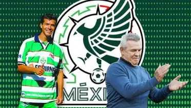 Jared Borgetti y Javier Aguirre aplaudiendo/Foto Pinterest.