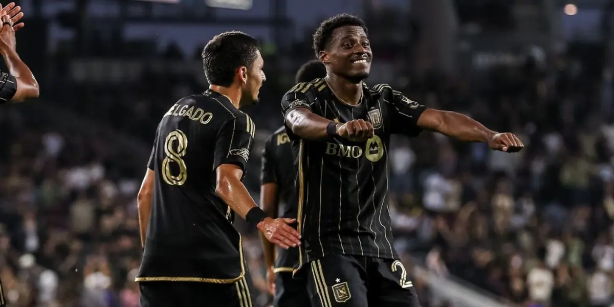 Javairo celebrando. Foto: LAFC