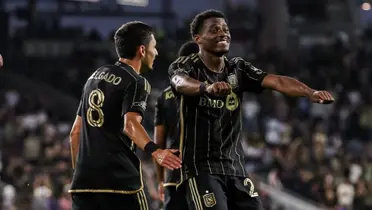 Javairo celebrando. Foto: LAFC