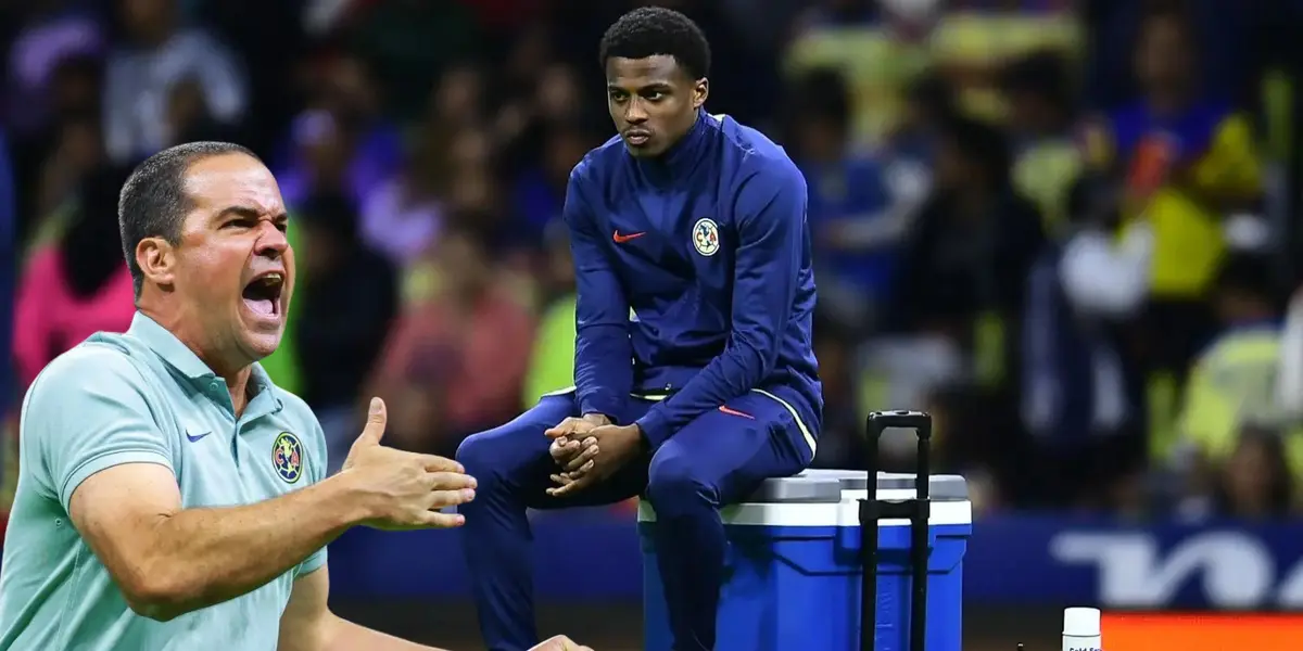 Javairo Dilrosun y la molestia que Jardine tuvo con él en el América vs New England