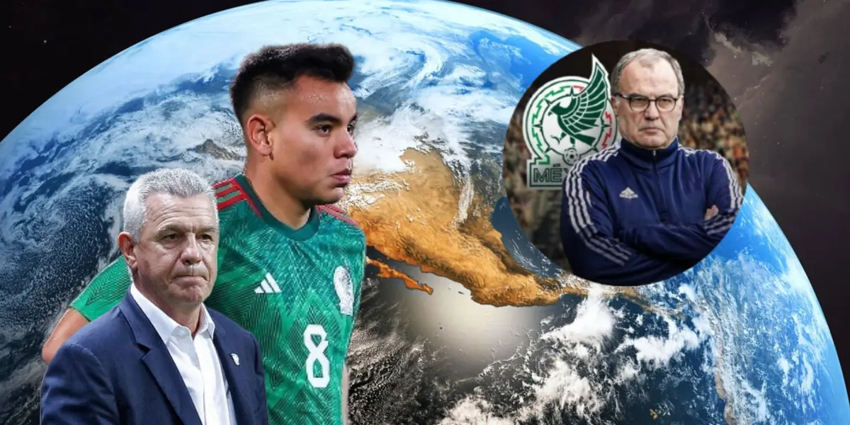 Javier Aguirre, Charly Rodríguez y Marcelo Bielsa/Foto Wallpapers.com