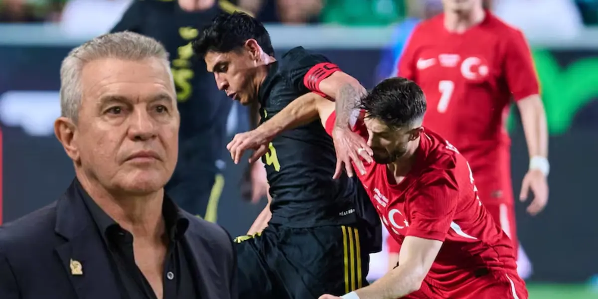 Javier Aguirre en el México vs Turquía / FOTO SPORT ILLUSTRATED