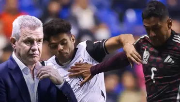 Javier Aguirre en el México vs Valencia / FOTO X