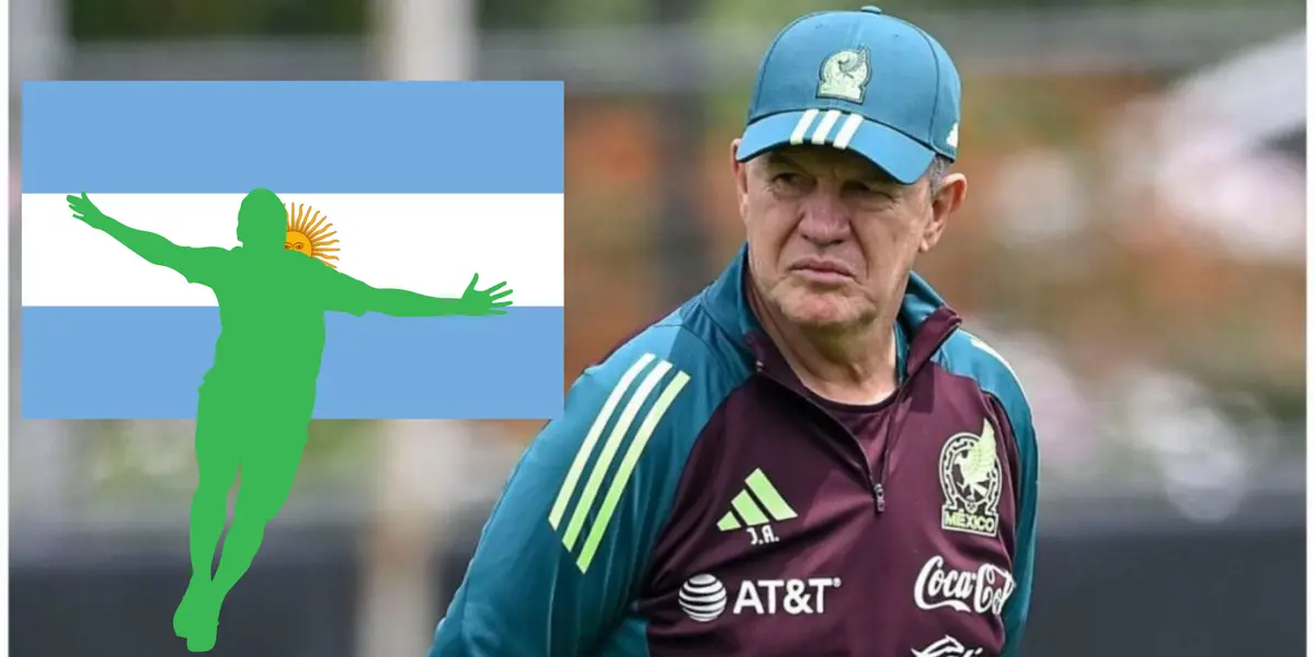 Javier Aguirre en entrenamiento con el Tri. Foto: ESTO