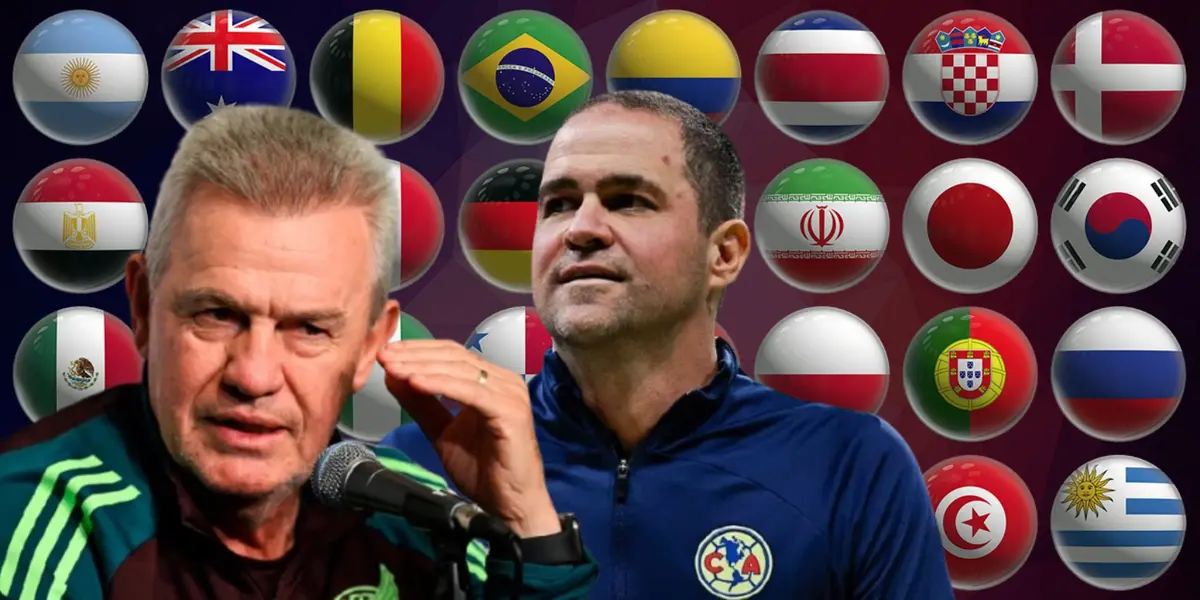 Javier Aguirre junto a André Jardine / FOTO FOX SPORTS