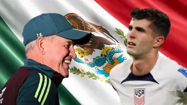 Javier Aguirre junto a Christian Pulisic / FOTO MARCA