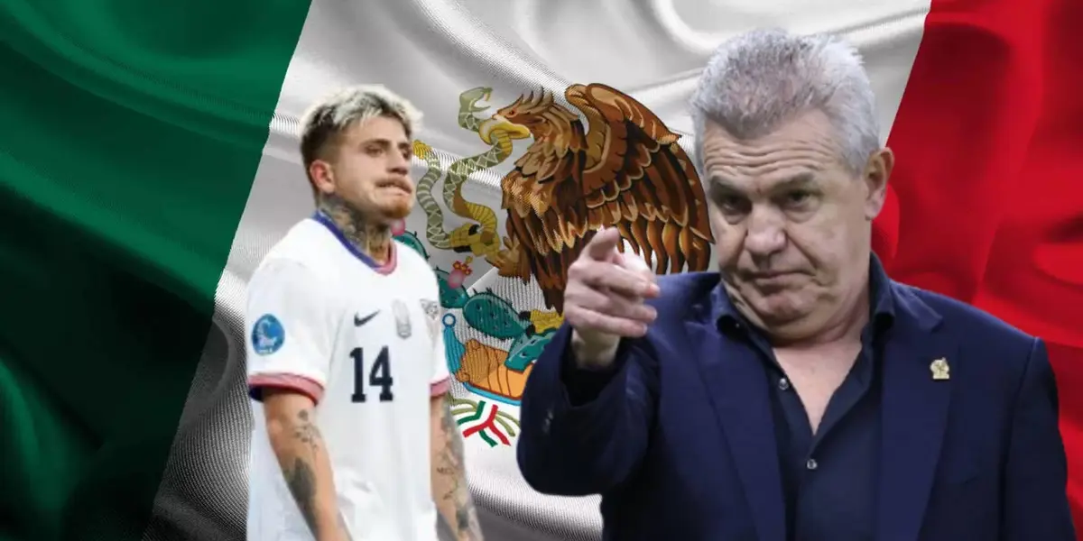 Javier Aguirre junto a Diego Luna / FOTO JUAN FÚTBOL